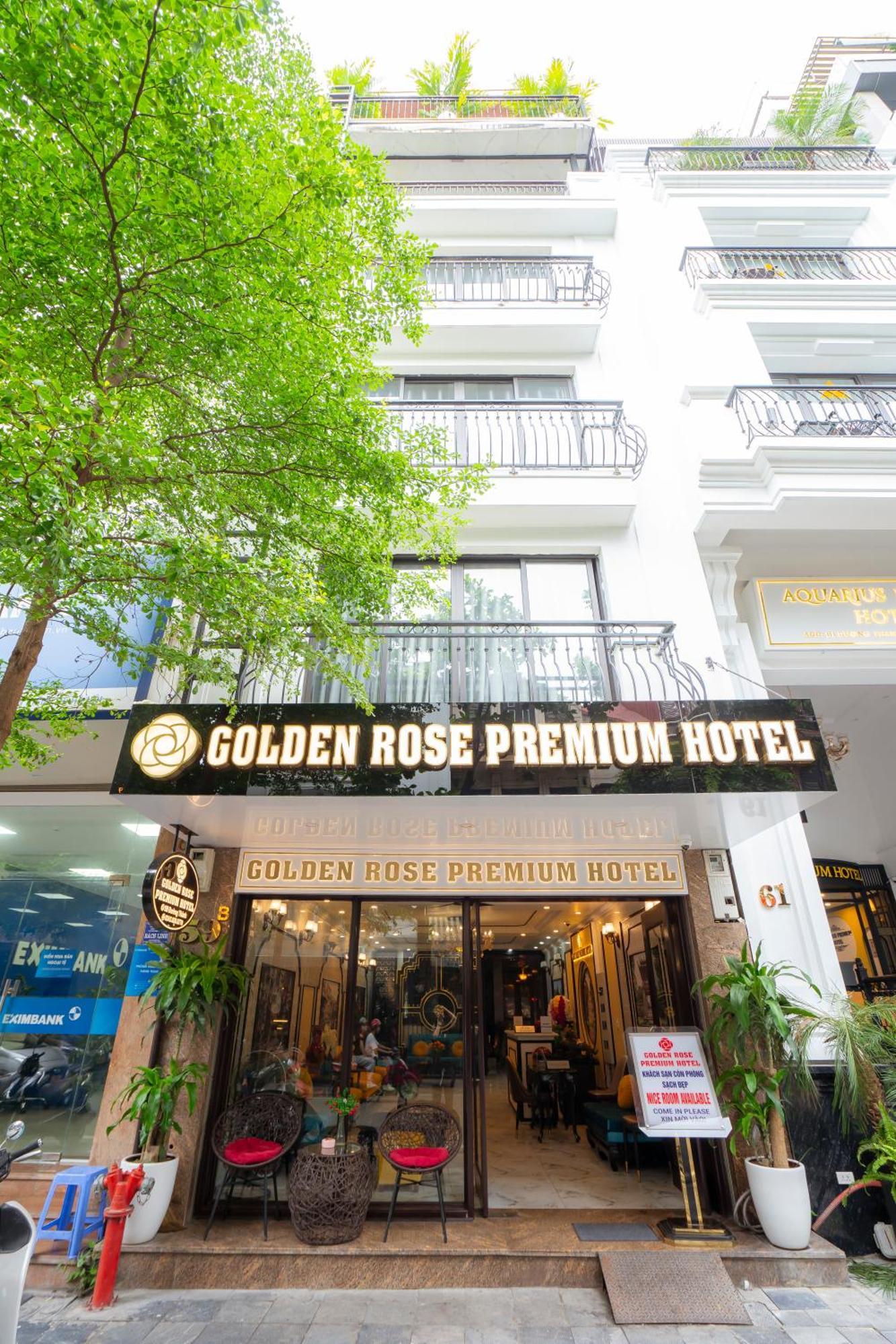 Golden Rose Premium Hotel Hanoi Exterior photo
