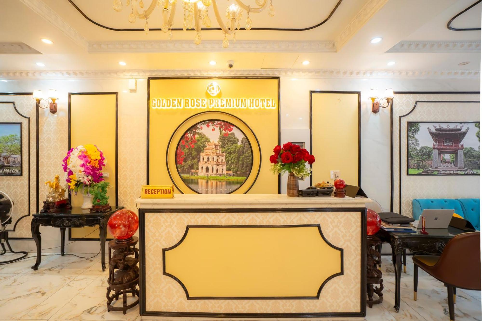 Golden Rose Premium Hotel Hanoi Exterior photo