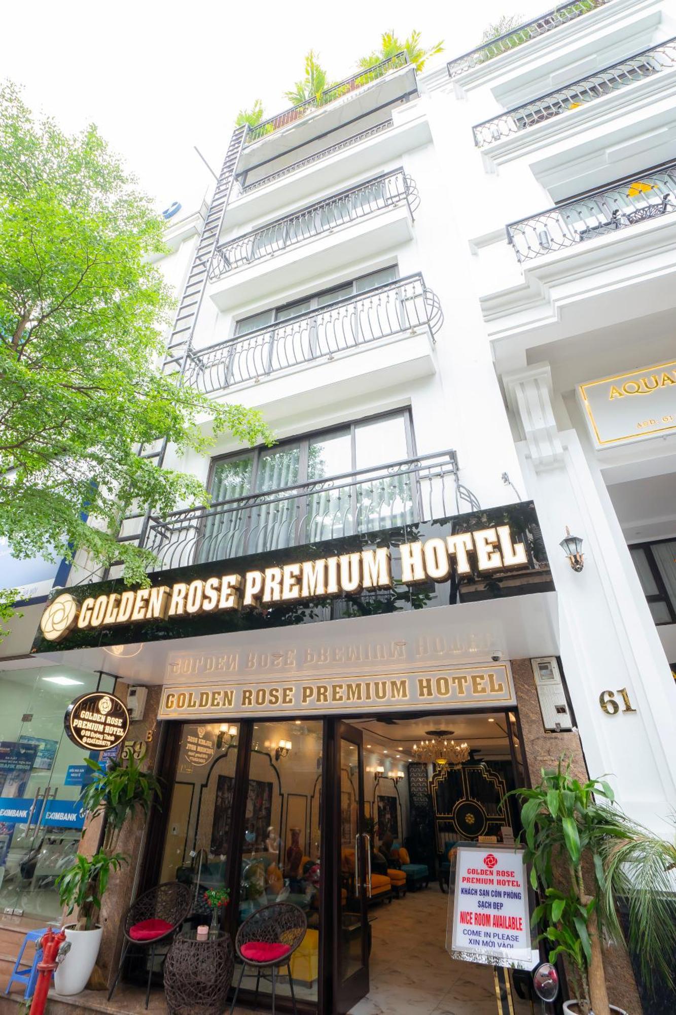 Golden Rose Premium Hotel Hanoi Exterior photo